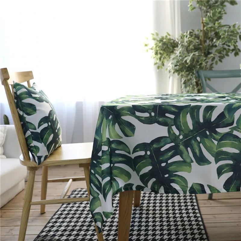 Tropical Rainforest Plant Pattern Kitchen Table Linens Rectangular Tablecloths Nappe Table Cloth Waterproof Oilcloth Cotton Mat
Tropical Rainforest Plant Pattern Kitchen Table Linens Rectangular Tablecloths Nappe Table Cloth Waterproof Oilcloth Cotton Mat