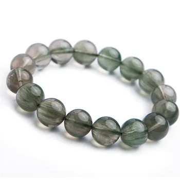 13mm Brazilian Natural Green Hair Rutilated Quartz Crystal Stretch Round Bead Natural Stone Bracelets For Women Men
13mm Brazilian Natural Green Hair Rutilated Quartz Crystal Stretch Round Bead Natural Stone Bracelets For Women Men