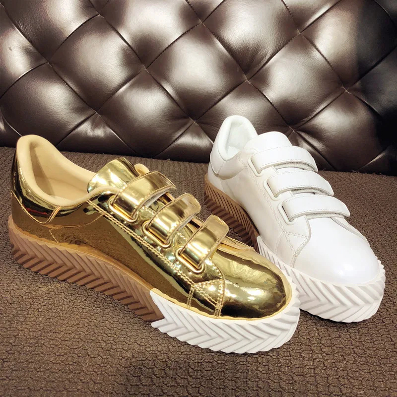 White Sneakers Women Autumn Chunky Sneakers Leather Shoes Women Thick Sole Ladies Shoes Casual Sapato Feminino Zapatos De Mujer
White Sneakers Women Autumn Chunky Sneakers Leather Shoes Women Thick Sole Ladies Shoes Casual Sapato Feminino Zapatos De Mujer