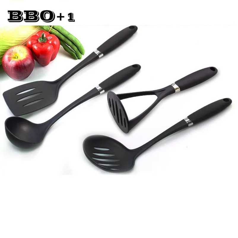 1pc Kitchenware set Nylon Cook Utensils Kitchen Gadgets Non Stick Cooking Spoon Heat Resistant Kitchen Turner Soup Ladle Spatula
1pc Kitchenware set Nylon Cook Utensils Kitchen Gadgets Non Stick Cooking Spoon Heat Resistant Kitchen Turner Soup Ladle Spatula