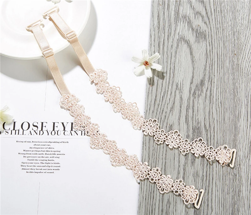 Intimates Accessories Sexy Women Lace Bra Straps Decorative Buckle