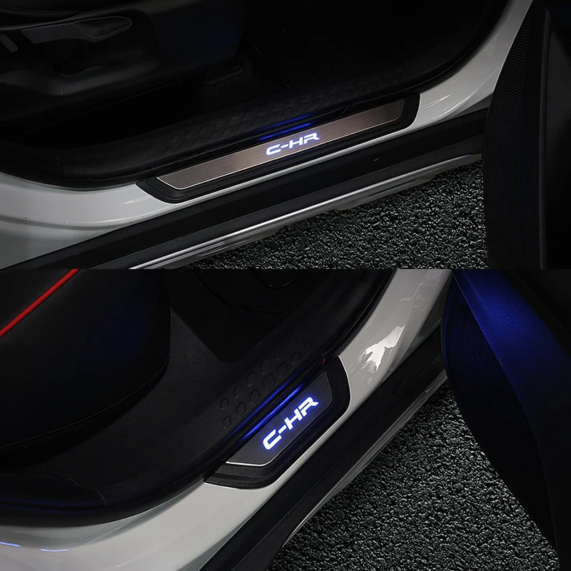 Car Stainless and plastic Door Sill Scuff Plate Cover Trim For Toyota C-HR Chr 2015 2016 2017 2018 2019 Accessories
Car Stainless and plastic Door Sill Scuff Plate Cover Trim For Toyota C-HR Chr 2015 2016 2017 2018 2019 Accessories