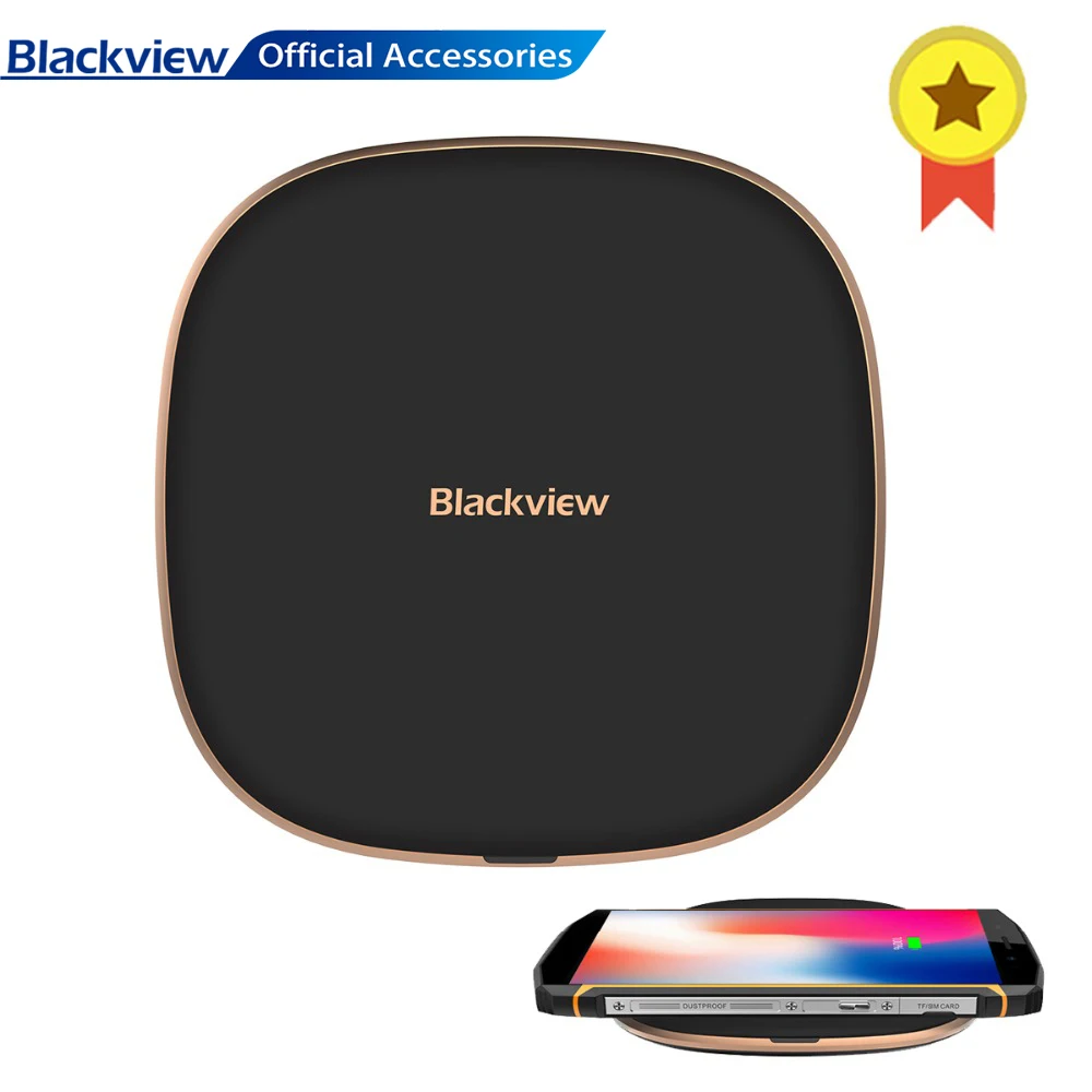 Blackview Original Fast Charge Wireless Charger W1 Qi Fast Charging Quick Charger for BV9600Pro BV6800Pro BV5800Pro BV9500Pro
Blackview Original Fast Charge Wireless Charger W1 Qi Fast Charging Quick Charger for BV9600Pro BV6800Pro BV5800Pro BV9500Pro