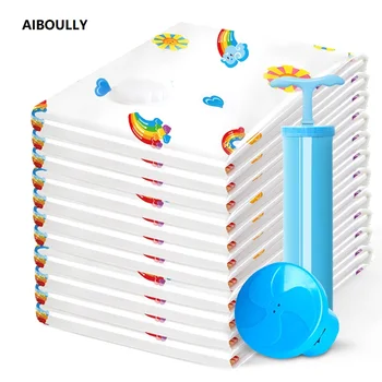 OUSSIRRO 3Pcs/Set Vacuum Bags for Clothes Storage Bag Wardrobe Closet Organizer Garment Clothing Vacuum Bag With Hand Pump
OUSSIRRO 3Pcs/Set Vacuum Bags for Clothes Storage Bag Wardrobe Closet Organizer Garment Clothing Vacuum Bag With Hand Pump