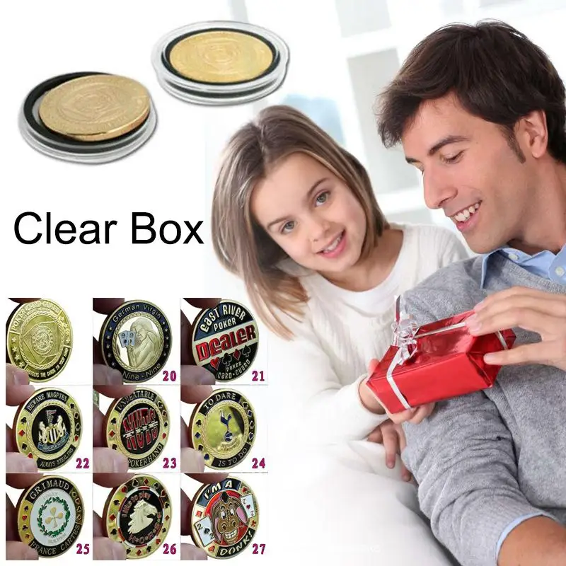 Poker Card Chips Guard Hand Protector Poker Spade Lucky Chips Gold Plated Commemorative Coin Challenge Coin Collection Gift
Poker Card Chips Guard Hand Protector Poker Spade Lucky Chips Gold Plated Commemorative Coin Challenge Coin Collection Gift