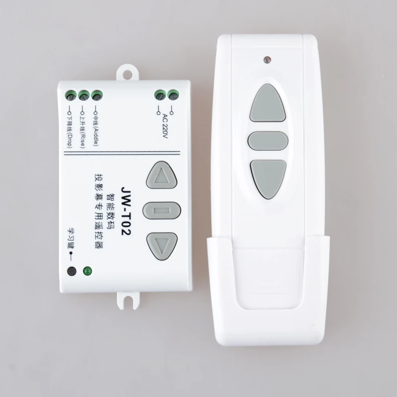 220V AC Motor Remote Controller Motor Wireless Remote Control Switch System UP Down StopTubular Motor Controller Forward Reverse
220V AC Motor Remote Controller Motor Wireless Remote Control Switch System UP Down StopTubular Motor Controller Forward Reverse