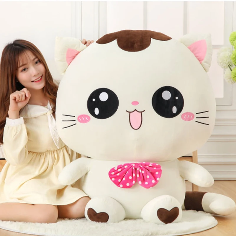 Fancytrader Giant Soft Cuddly Cats Plush Toys Big Stuffed Animals Emoji Cat Pillow Doll Nice Gifts for Children
Fancytrader Giant Soft Cuddly Cats Plush Toys Big Stuffed Animals Emoji Cat Pillow Doll Nice Gifts for Children