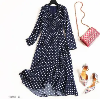 European style 2019 New arrivals summer Spring fashion women clothes temperament patchwork vintage chiffon dress T3108
European style 2019 New arrivals summer Spring fashion women clothes temperament patchwork vintage chiffon dress T3108