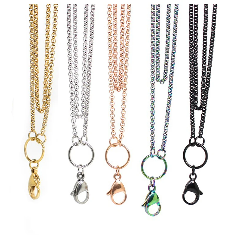 10PCS 32'' (80cm) 316L Stainless Steel 2.3mm Rolo Chain for Floating Locket/Pendant Wholesale Jewelry
10PCS 32'' (80cm) 316L Stainless Steel 2.3mm Rolo Chain for Floating Locket/Pendant Wholesale Jewelry