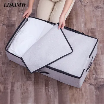 LDAJMW Washable Japanese Cotton And Linen Household Waterproof And Moisture-proof Clothes Quilt Finishing Storage Bag Organizer
LDAJMW Washable Japanese Cotton And Linen Household Waterproof And Moisture-proof Clothes Quilt Finishing Storage Bag Organizer