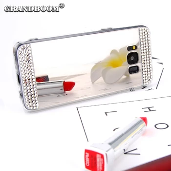 50pcs Luxury Bling Diamond Mirror Case For Samsung Galaxy Note 9 8 5 4 S9 S8 Plus S7 S6 Edge S5 Soft TPU Silicone Gitter Cover
50pcs Luxury Bling Diamond Mirror Case For Samsung Galaxy Note 9 8 5 4 S9 S8 Plus S7 S6 Edge S5 Soft TPU Silicone Gitter Cover