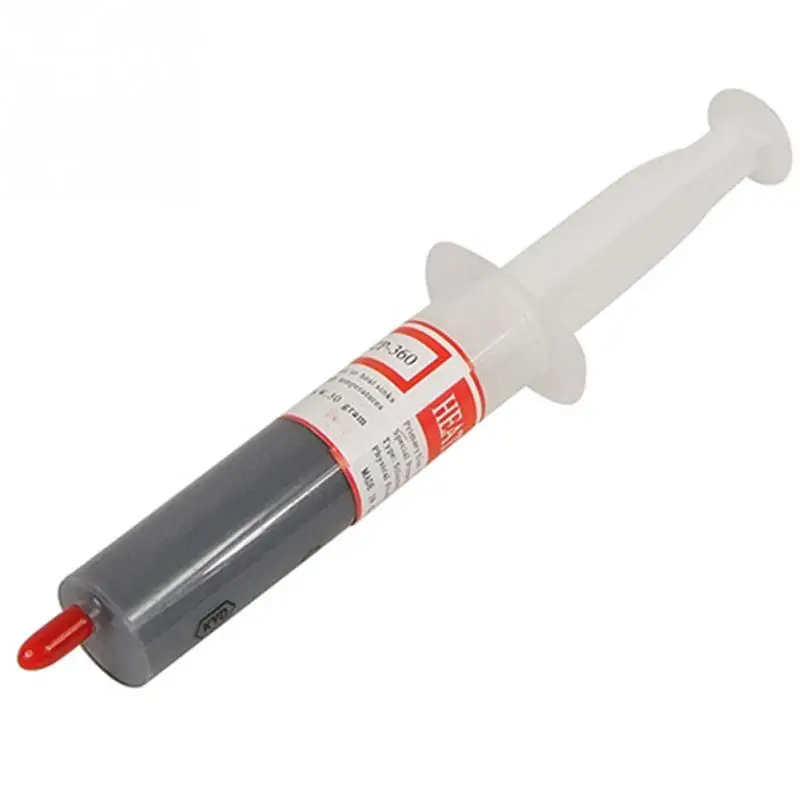 Grey Silicone Compound Thermal Conductive Needle Grease Paste Heatsink for CPU GPU LED Cooling Component Glue Thermal Pastes 30g
Grey Silicone Compound Thermal Conductive Needle Grease Paste Heatsink for CPU GPU LED Cooling Component Glue Thermal Pastes 30g