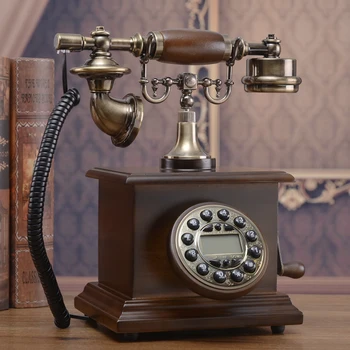 Fashion Solid wood telephone old fashioned fitted household vintage telephone Hands-free/backlit caller id
Fashion Solid wood telephone old fashioned fitted household vintage telephone Hands-free/backlit caller id