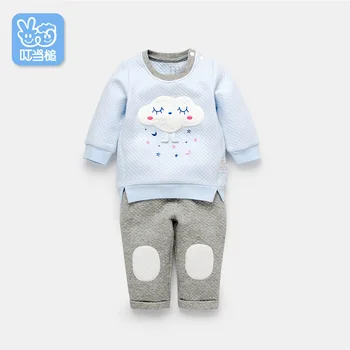 Dinstry Spring and autumn new arrival baby clothes 9M-18M baby boy and baby girl ,keep warm suit long sleeves , two pieces sets
Dinstry Spring and autumn new arrival baby clothes 9M-18M baby boy and baby girl ,keep warm suit long sleeves , two pieces sets