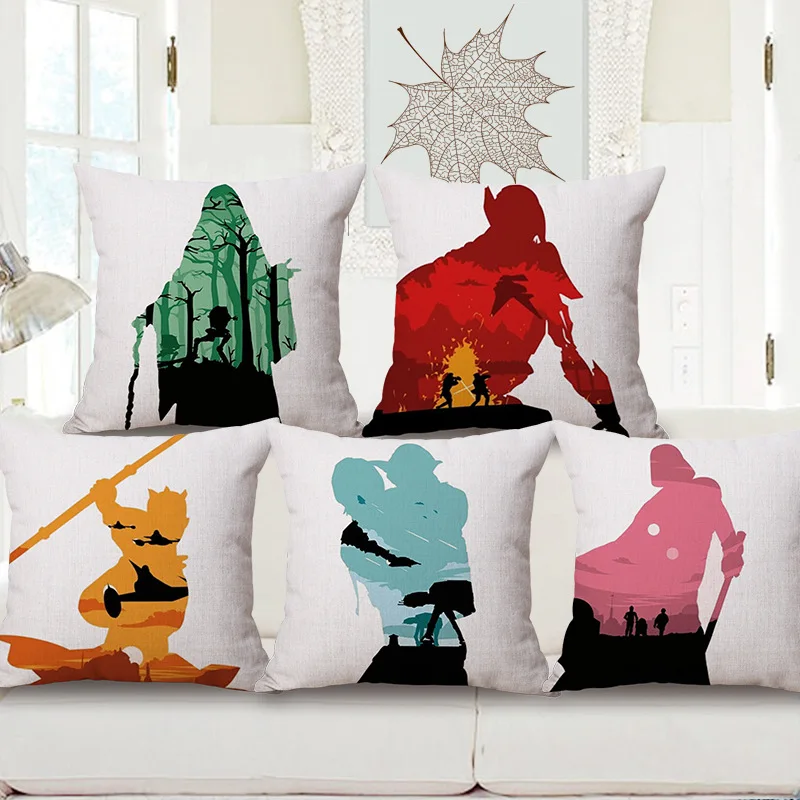 Star Wars Cartoon Patterns Square 18 Cotton Linen Living Room Decorative Throw Cushion Covers Sofas Decor Pillow Case
Star Wars Cartoon Patterns Square 18 Cotton Linen Living Room Decorative Throw Cushion Covers Sofas Decor Pillow Case