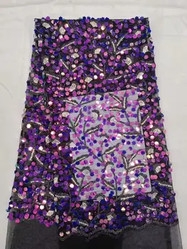 African Lace Fabric 2019 High Quality Lace Fabric French Sequins Net Cord Tulle Fabrics Nigerian Laces For Wedding Dress Purple(
African Lace Fabric 2019 High Quality Lace Fabric French Sequins Net Cord Tulle Fabrics Nigerian Laces For Wedding Dress Purple(
