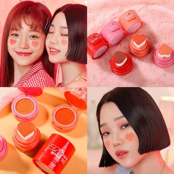 Waterproof Long Lasting Air Cushion Seal Blush Cream Contour Makeup Palette Blusher Palette Orange Peach Color R1
Waterproof Long Lasting Air Cushion Seal Blush Cream Contour Makeup Palette Blusher Palette Orange Peach Color R1