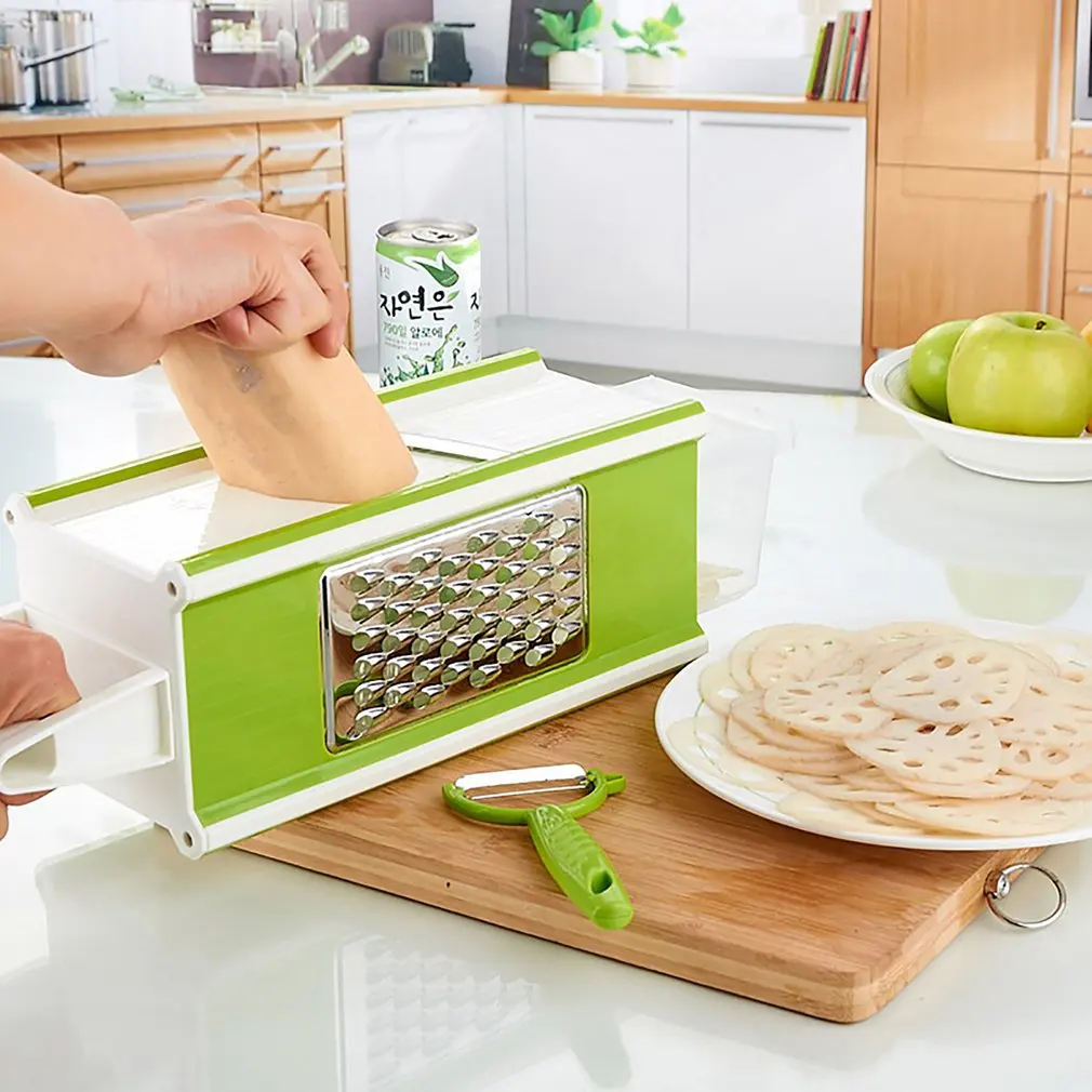 Multifunctional Vegetable Cutter Household Four In One Vegetable Chopper Household Kitchen Cutting Tool
Multifunctional Vegetable Cutter Household Four In One Vegetable Chopper Household Kitchen Cutting Tool
