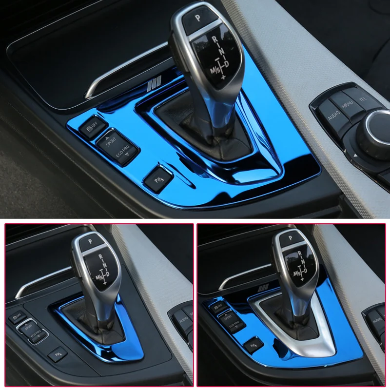 Stainless Steel Gear Shift Control Panel Decor Cover For bmw F30 F34 Car Styling Sticker Interior Trim 3 series 320i Accessories
Stainless Steel Gear Shift Control Panel Decor Cover For bmw F30 F34 Car Styling Sticker Interior Trim 3 series 320i Accessories