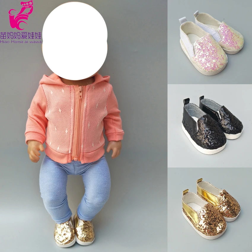 Fits 43cm babies born doll casual sport shoes black gold 18" girl doll sneackers shoes doll accessories
Fits 43cm babies born doll casual sport shoes black gold 18" girl doll sneackers shoes doll accessories