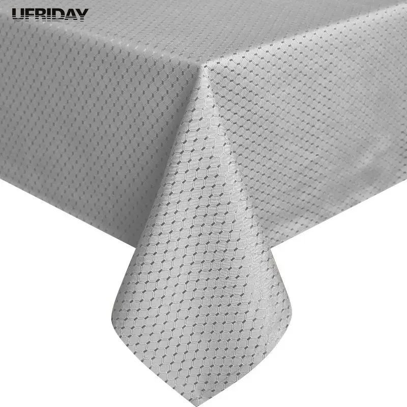 UFRIDAY New Solid Color Tablecloth 100% Polyester Waterproof Table Cloth Silver Toalha De Mesa Tablecloths Square Durable Cloths
UFRIDAY New Solid Color Tablecloth 100% Polyester Waterproof Table Cloth Silver Toalha De Mesa Tablecloths Square Durable Cloths