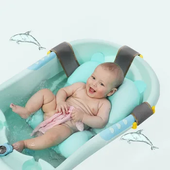 Baby Shower PorTtable Air Cushion Bed Bebek Infantil Baby Bath Tub Recien Nacido NewBorn Non-Slip Safety Security Bath Seat
Baby Shower PorTtable Air Cushion Bed Bebek Infantil Baby Bath Tub Recien Nacido NewBorn Non-Slip Safety Security Bath Seat