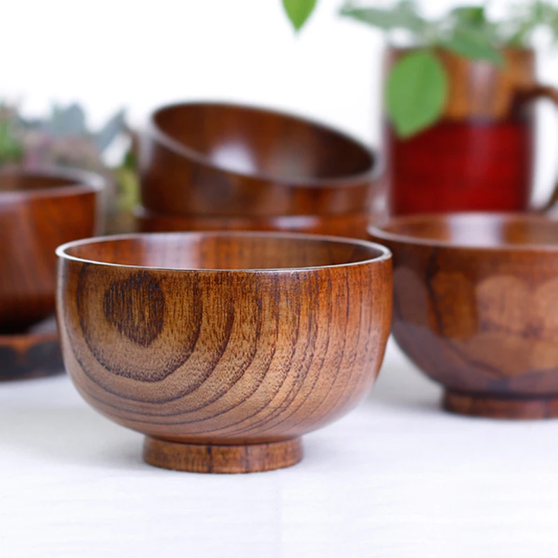 "Nara" Hand-Carved Jujube Wood Bowl - clHouse & Home