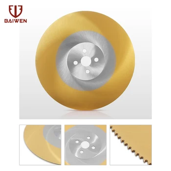 HSS Circular Saw Blade Cutting Disc for Metal Copper Iron Stainless Steel Pipe Bar 275*1.6*32mm M2 Yellow 1Pc
HSS Circular Saw Blade Cutting Disc for Metal Copper Iron Stainless Steel Pipe Bar 275*1.6*32mm M2 Yellow 1Pc