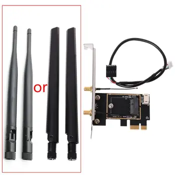 M.2 NGFF to PCI-E Converter Desktop Wireless WiFi Bluetooth Network Card Adapter Board
M.2 NGFF to PCI-E Converter Desktop Wireless WiFi Bluetooth Network Card Adapter Board