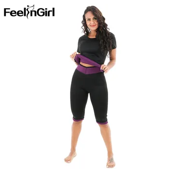 FeelinGirl (Pant + Vest) Thermo Sauna Suit Neoprene Waist Trainer Weight Loss Slimming Pant Cinta Modeladora Body Shaper D
FeelinGirl (Pant + Vest) Thermo Sauna Suit Neoprene Waist Trainer Weight Loss Slimming Pant Cinta Modeladora Body Shaper D