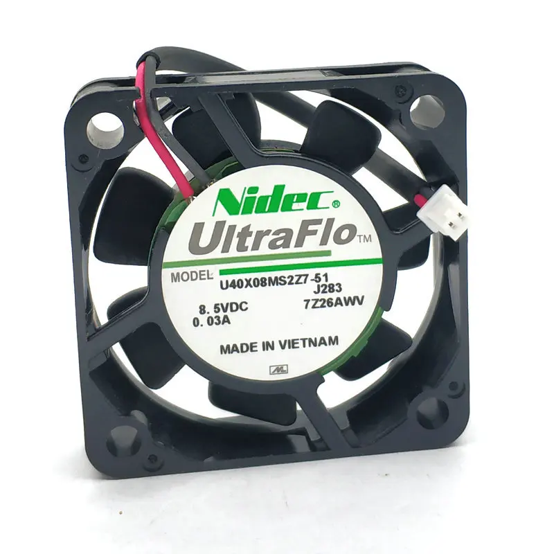 U40X08MS2Z7-51 4cm 4 PCT 40x40x10MM 8.5V 0.03A mute cooling fan hzdo New Original for Nidec
U40X08MS2Z7-51 4cm 4 PCT 40x40x10MM 8.5V 0.03A mute cooling fan hzdo New Original for Nidec