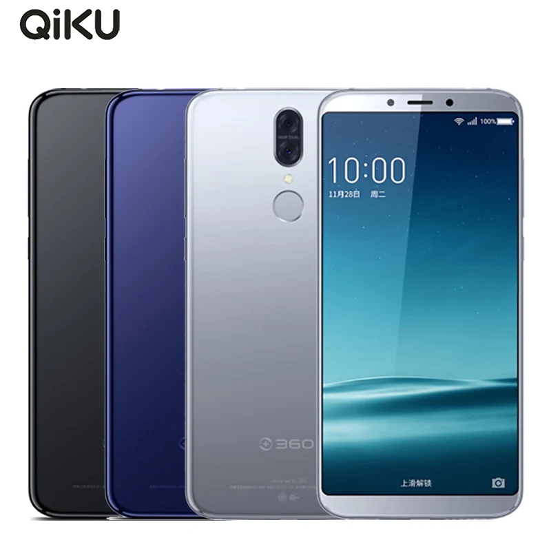 Оригинальный Qiku 360 N6 Pro сотовый телефон 5 99 Full Экран 6 ГБ Оперативная память 64