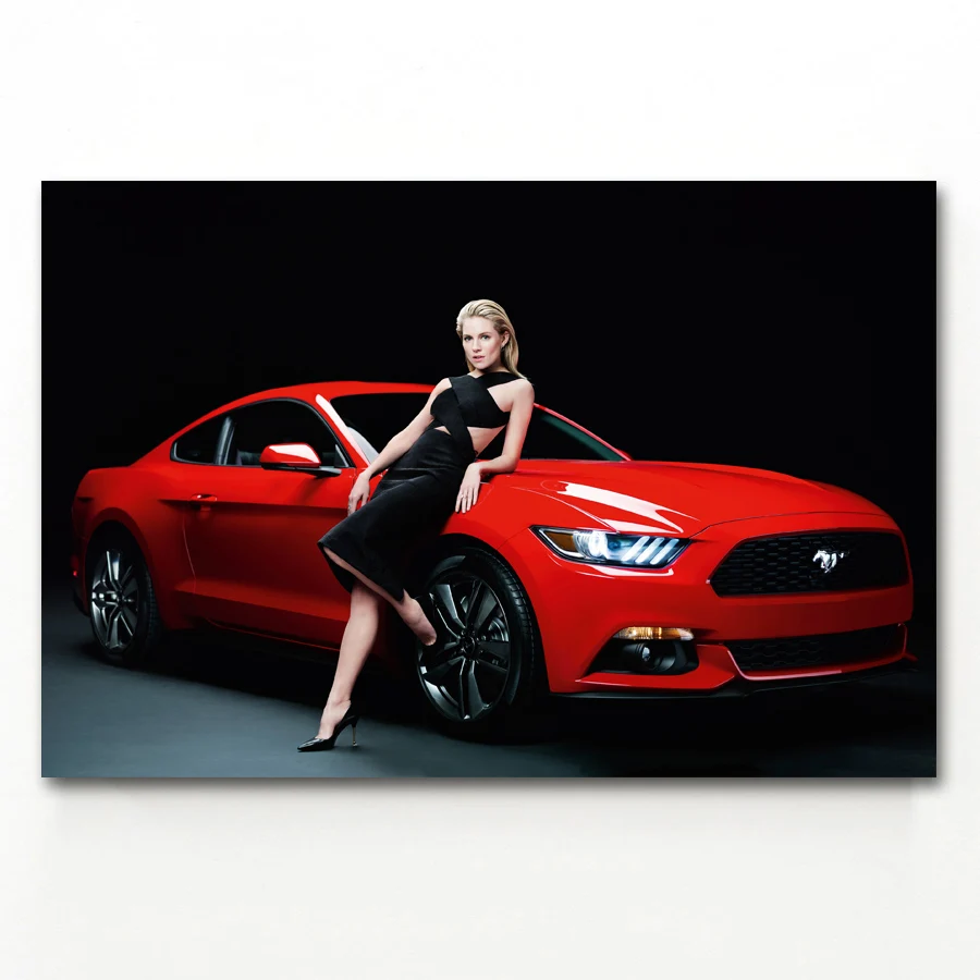 Ford Mustang GT vehicle muscle cars Blonde Girls Posters Canvas Art Prints Wall Art Paintings For Living Room Decor
Ford Mustang GT vehicle muscle cars Blonde Girls Posters Canvas Art Prints Wall Art Paintings For Living Room Decor