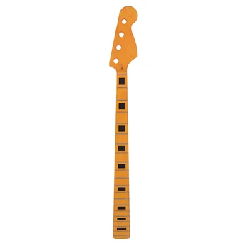 New Arrival Electric Bass Guitar Neck Yellow Maple Wood 20 Fret Repair Replacement Parts for PB Bass
New Arrival Electric Bass Guitar Neck Yellow Maple Wood 20 Fret Repair Replacement Parts for PB Bass