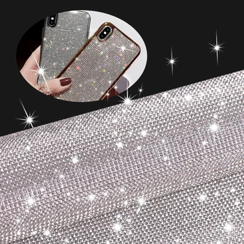 Glass Rhinestone Trim Crystal Beaded Applique Hotfix Iron On Strass Mesh Banding In Roll DIY Car Phone Case Decoration Sticker
Glass Rhinestone Trim Crystal Beaded Applique Hotfix Iron On Strass Mesh Banding In Roll DIY Car Phone Case Decoration Sticker