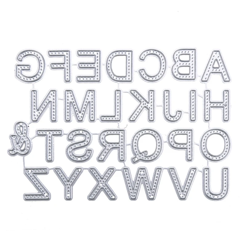 Cute Metal Cutting Dies Alphabet Metal Cutting Dies Stencil DIY Scrapbooking Embossing Paper Card Decor Dies #6
Cute Metal Cutting Dies Alphabet Metal Cutting Dies Stencil DIY Scrapbooking Embossing Paper Card Decor Dies #6