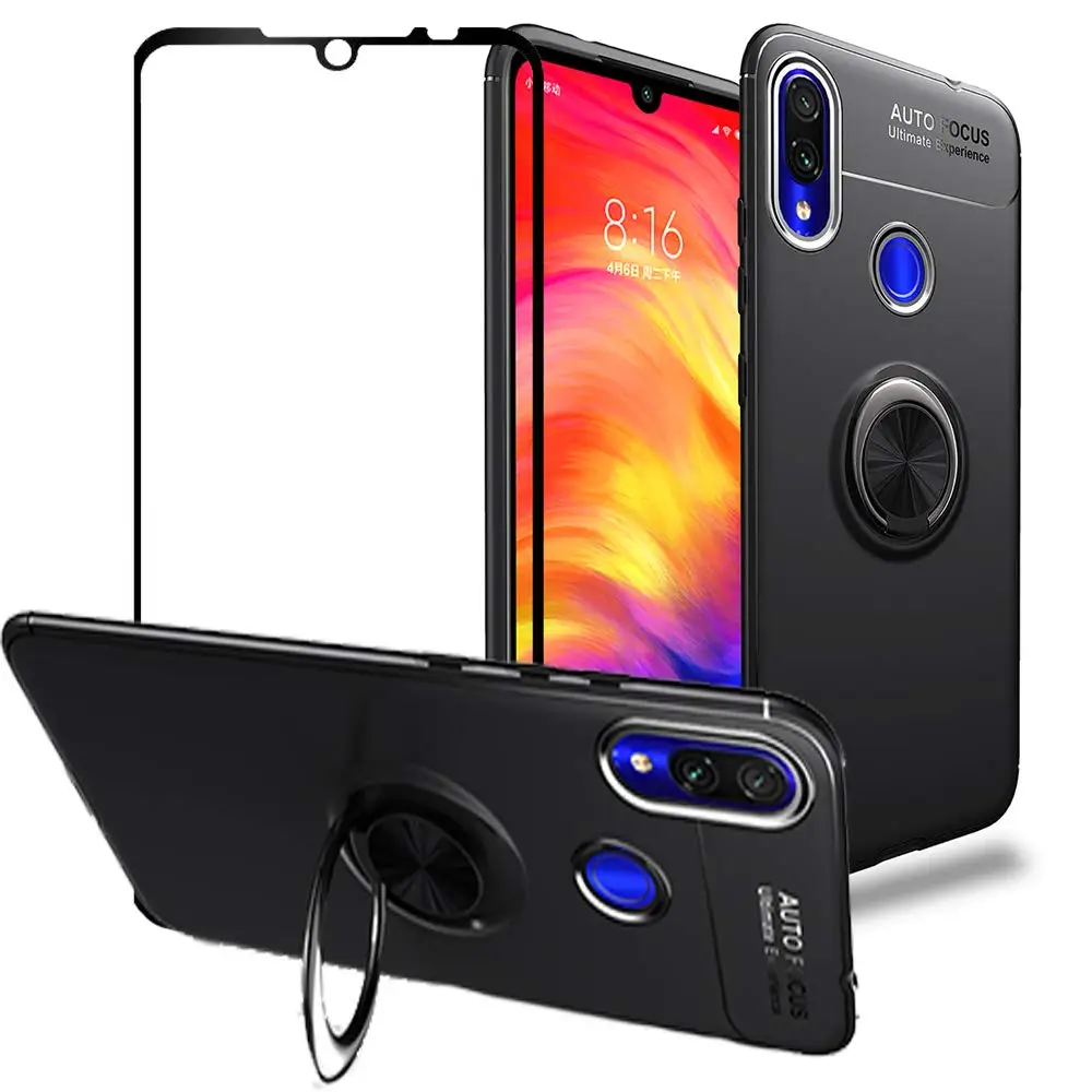 Case for Xiaomi Redmi Note 7 Pro 7S Cover 360 Ring Kickstand Silicone Case for Xiaomi Redmi 7 Pro Y3 Magnetic Car Mount Cover
Case for Xiaomi Redmi Note 7 Pro 7S Cover 360 Ring Kickstand Silicone Case for Xiaomi Redmi 7 Pro Y3 Magnetic Car Mount Cover