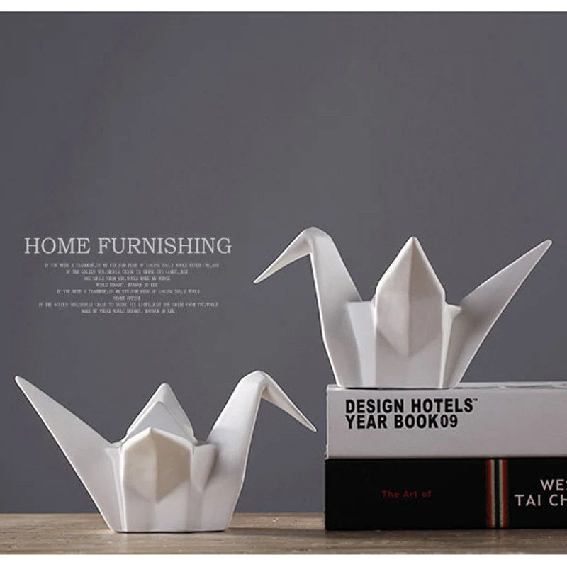 The simplicity of modern ceramic Home Furnishing origami Decor Christmas ornaments fake gift gift girlfriend
The simplicity of modern ceramic Home Furnishing origami Decor Christmas ornaments fake gift gift girlfriend