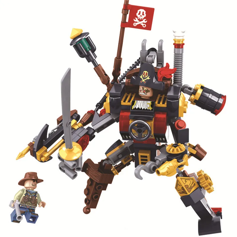 Compatible with Building blocks 8040 Bricks Age Of Steam Pirates Head Collar Battle Robot figures toys for children
Compatible with Building blocks 8040 Bricks Age Of Steam Pirates Head Collar Battle Robot figures toys for children