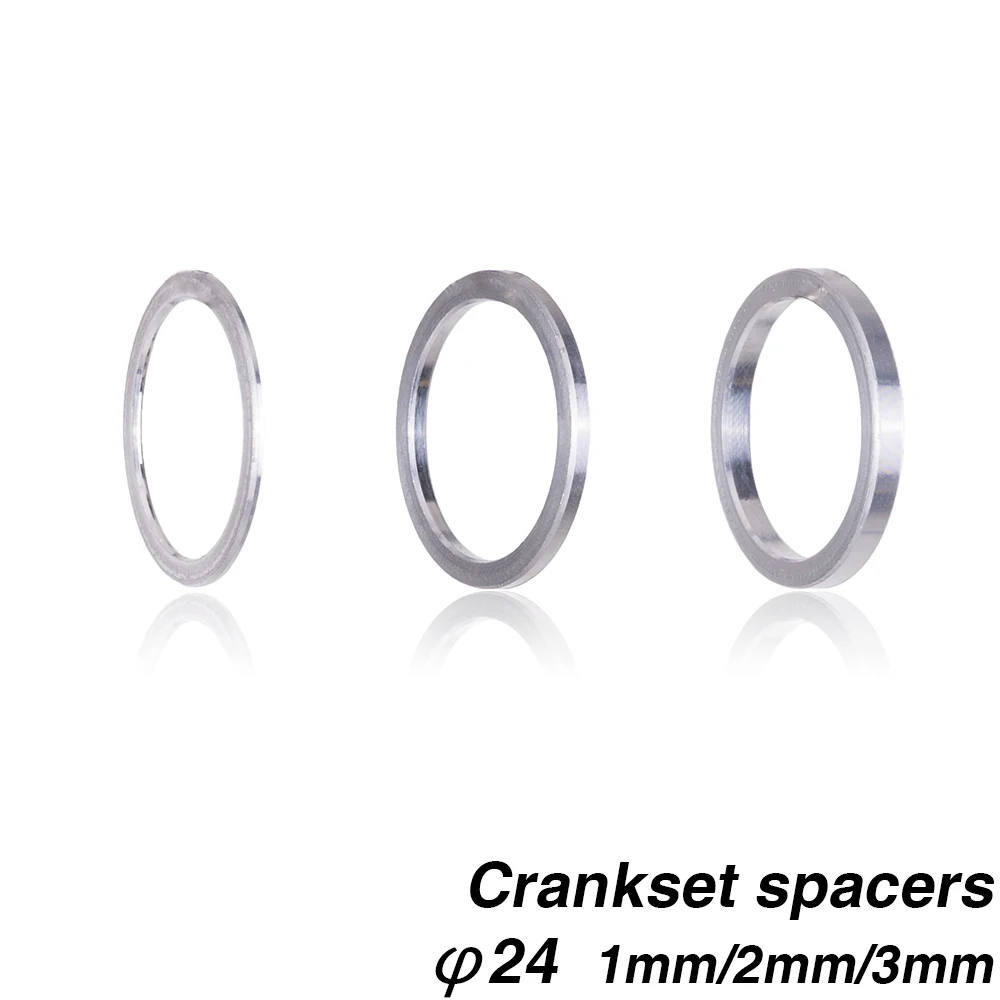 MTB Bike BB Axis Bottom Brackets Washer Thickness 1/2/3mm Crank BB Spacer Diameter 24mm Road Mountain Bicycle Parts
MTB Bike BB Axis Bottom Brackets Washer Thickness 1/2/3mm Crank BB Spacer Diameter 24mm Road Mountain Bicycle Parts