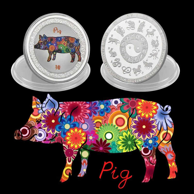 WR the Year of Dog Silver Plated Commemorative Coin Home Decor Chinese Zodiac Dog Metal Challenge Coin for New Year Gifts
WR the Year of Dog Silver Plated Commemorative Coin Home Decor Chinese Zodiac Dog Metal Challenge Coin for New Year Gifts