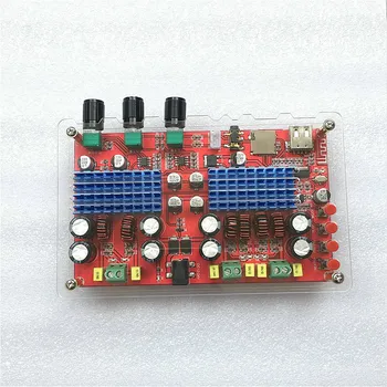 DC12-24V TPA3116D2 60W * 2 + 100W USB/ MP3 / TF 2.1 Channel Bluetooth Class D Digital Amplifier Board
DC12-24V TPA3116D2 60W * 2 + 100W USB/ MP3 / TF 2.1 Channel Bluetooth Class D Digital Amplifier Board