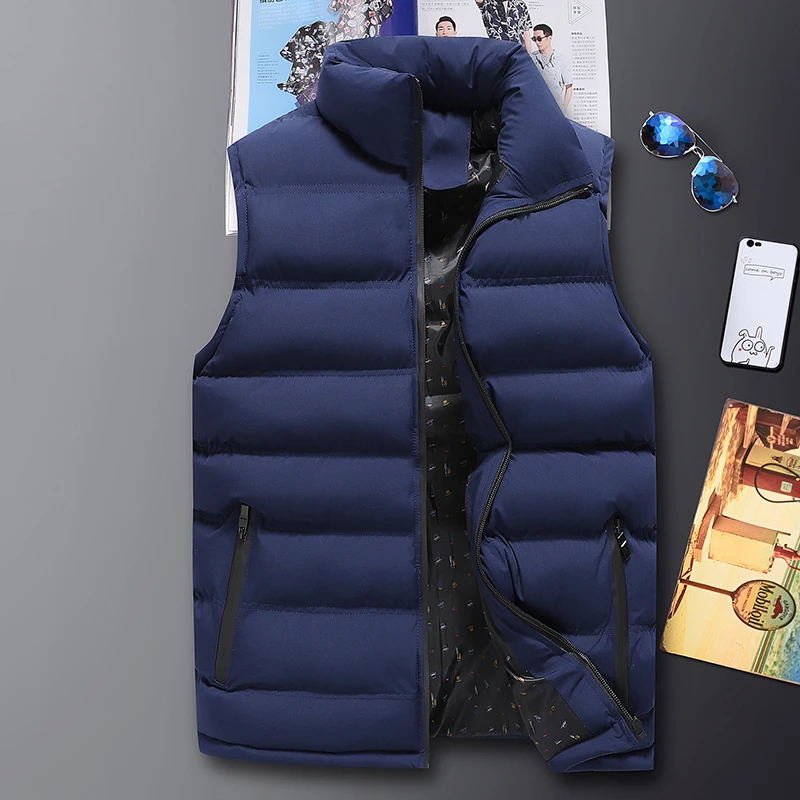 New Arrival Brand Vest Men Cotton Sleeveless Jackets Size 8xl Mens Windproof Warm Waistcoat Black Plus Size Male Slim Vest C91
New Arrival Brand Vest Men Cotton Sleeveless Jackets Size 8xl Mens Windproof Warm Waistcoat Black Plus Size Male Slim Vest C91