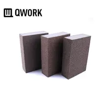QWORK 3 шт. набор наждачной губки для полировки бумаги ассорти Грит