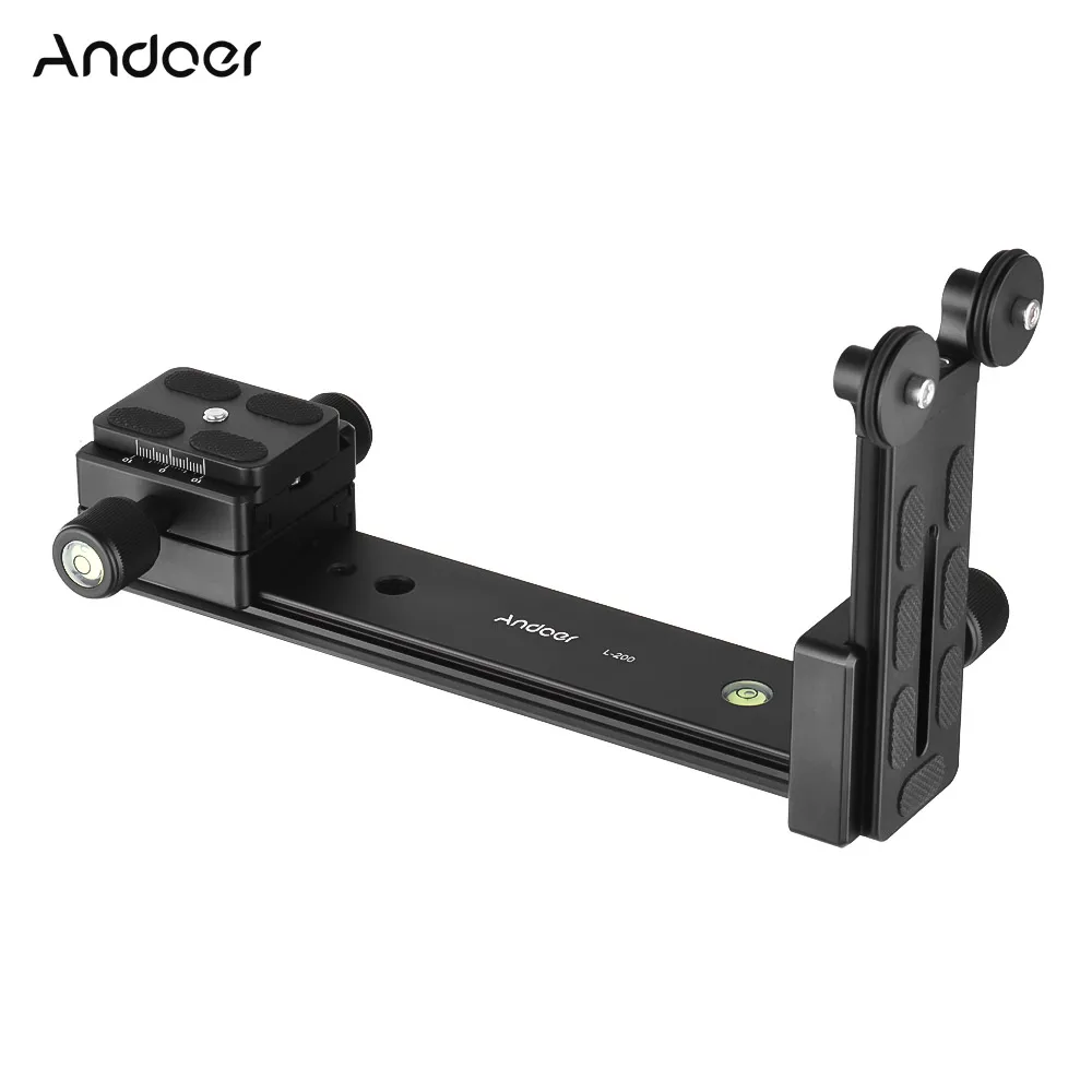 Andoer Telephoto Lens Support Long Lens Holder Bracket Height Adjustable Compatible for Arca-Swiss RRS Benro Kirk Markins Mount
Andoer Telephoto Lens Support Long Lens Holder Bracket Height Adjustable Compatible for Arca-Swiss RRS Benro Kirk Markins Mount