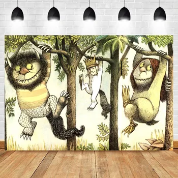 Neoback The Wild Beast Photography backdrops Where The Wild Things Are Backdrop Wild One Dessert Table Party Banner Background
Neoback The Wild Beast Photography backdrops Where The Wild Things Are Backdrop Wild One Dessert Table Party Banner Background