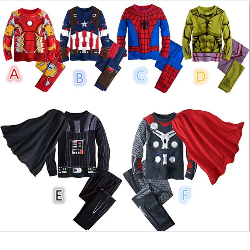 Cosplaydiy Superhero Kids Cartoon Pajamas Homewear Onesies Captain CA superhero Iron Cosplay Man Thor Pajamas Shirt Pants
Cosplaydiy Superhero Kids Cartoon Pajamas Homewear Onesies Captain CA superhero Iron Cosplay Man Thor Pajamas Shirt Pants