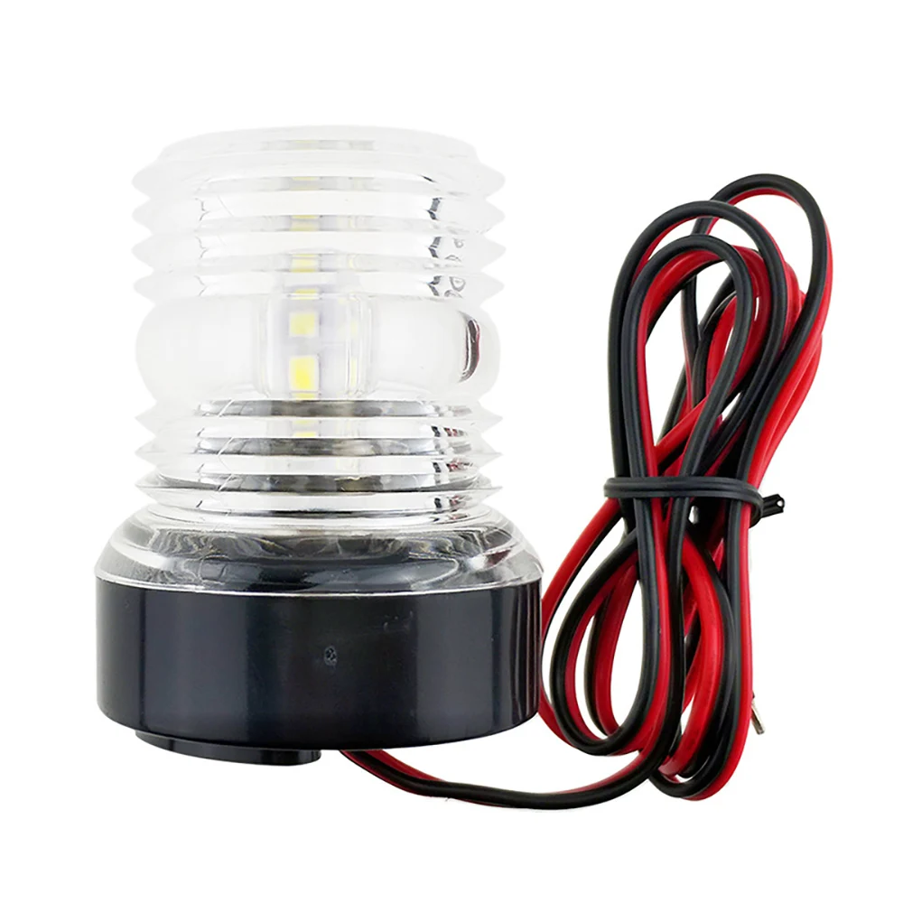 Waterproof Marine Boat Navigation Anchor Light 12 V 360 Degree All Round Boat Light White Lamp 6300K LED Navigation Light
Waterproof Marine Boat Navigation Anchor Light 12 V 360 Degree All Round Boat Light White Lamp 6300K LED Navigation Light