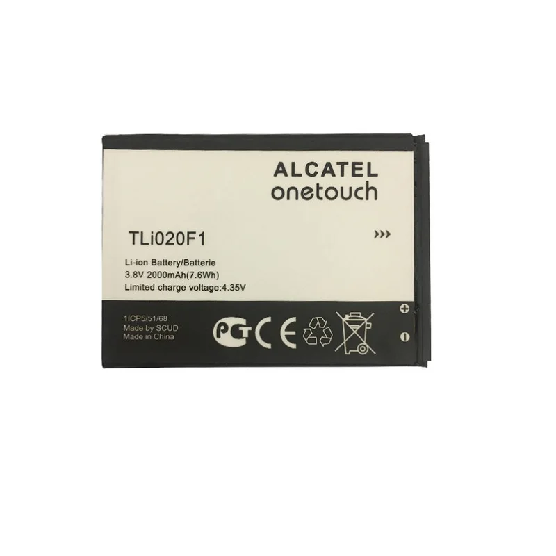 2000 мА/ч TLI020F1 Батарея для Alcatel One Touch Pop 2 5042d C7 7040 OT-7040 OT-7040D 5010 5010D OT5010 OT5010D чехол