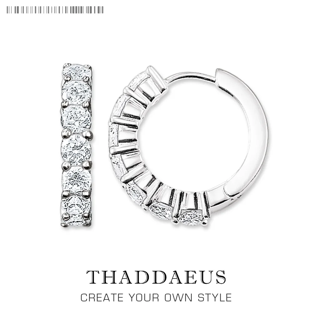 Sparking Creole Hinged Hoop Earrings ,Thomas Style Glam Fashion Good Jewerly For Women,2017 Ts Gift In 925 Sterling Silver
Sparking Creole Hinged Hoop Earrings ,Thomas Style Glam Fashion Good Jewerly For Women,2017 Ts Gift In 925 Sterling Silver